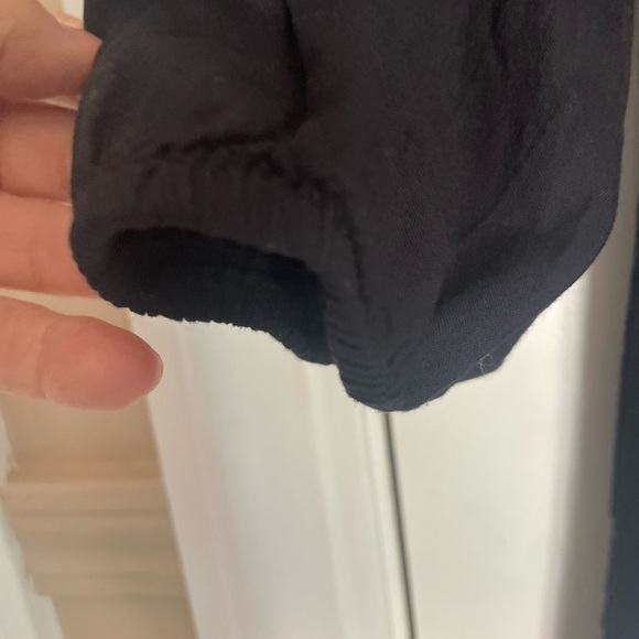 Arizona Jean Company Boho Floral Embroidery Babydoll Mini Dress Large - Picture 5 of 8